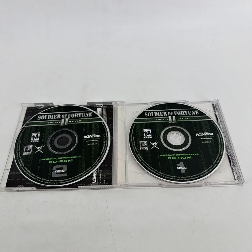 Soldier of Fortune II 2 Double Helix (Raven 2002) PC CDROM